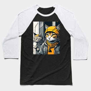 Warning May Start Talking About Street Cats Baseball T-Shirt